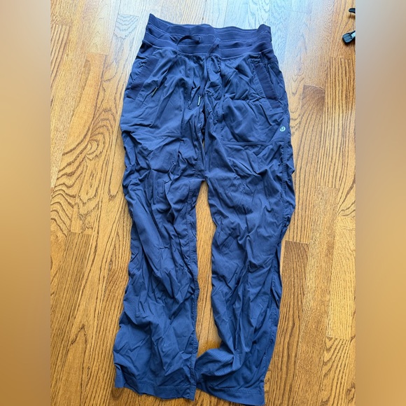 lululemon athletica Pants - lululemon women’s studio pants in navy blue size 4R